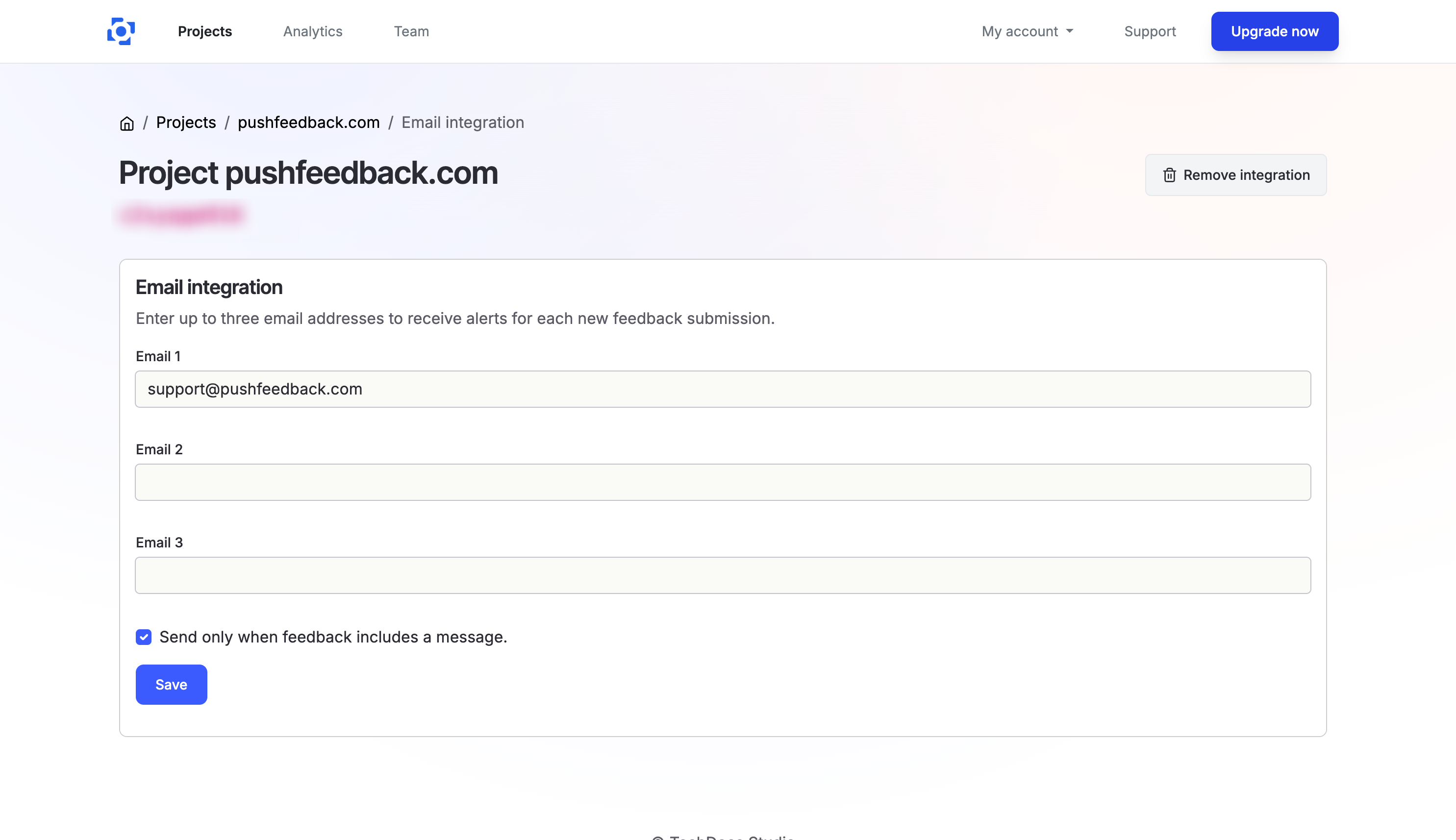 Email integration